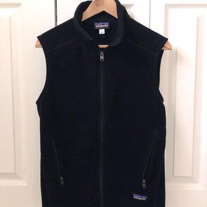 Men's Patagonia Synchilla Vest Size Small Black